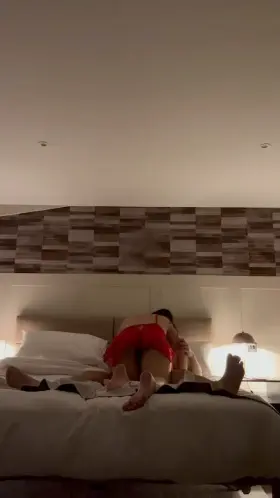 The moment my hotwife climbs on top him drives me wild