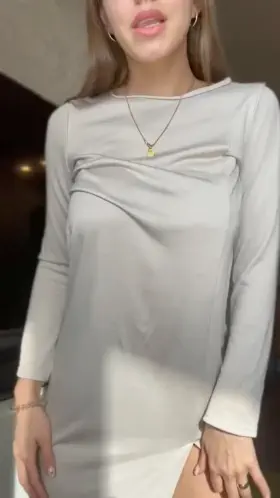 Question is - in dress or without? 🤫