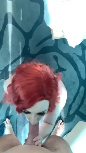 I just love sucking a big cock it’s so great to have his cock in my mouth 😍😘