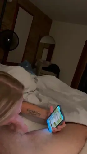 Sucking dick for everyone to see