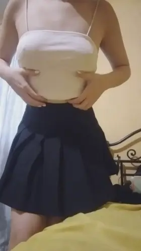 Behind the scenes. This was before I got fucked hard ❤️