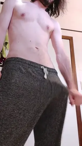 Wearing underwear in sweatpants is a sin