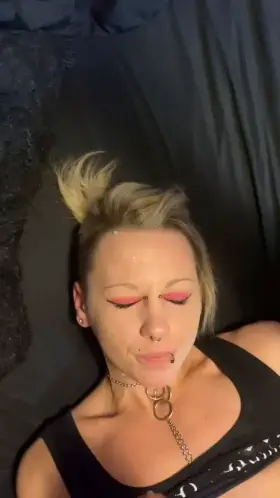 Hubby’s big load after a tinder date