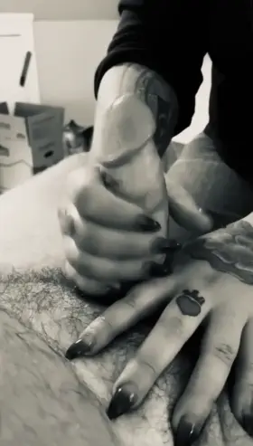 Any fans of sensual milking here? 🧴💦 (OC)