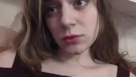 Gagged with my own panties, fully erect, ready to be used 🥺💕