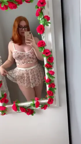 Do I look innocent in this outfit? [f]