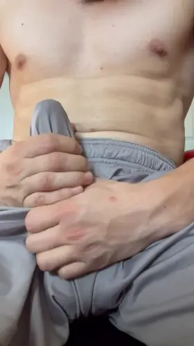 I love whipping it out while just wearing shorts