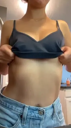 Do you like how I flash you my tits?