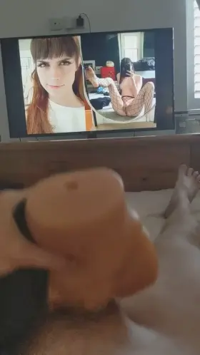 been edging a while, need to nut on a face