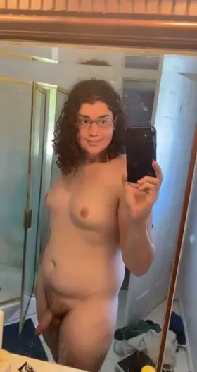 I get so horny when I rub my developing nipples! 😳