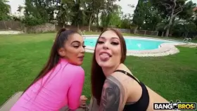 Ginebra Bellucci & Misha Maver - Double Anus Trouble