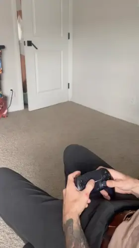 Interrupting his game