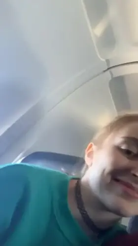 I would be so horny sucking dick in plain view on a flight!