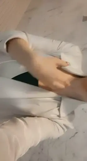 Gotta sneak off to let the titty breathe