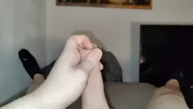 Back from work and had some fun... Still horny tho! Cum get that German cock and cum for yourself!