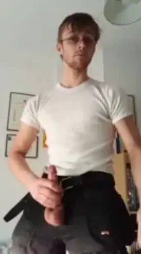 Getting ready for work..