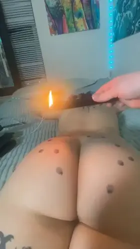 Wax+Ass=Wet Pussy