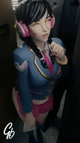 D.Va the Academy Slut (GeneralButch) [Overwatch]