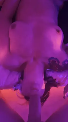 Happy 'Throat Tuesday'... Hotwife visits Las Vegas & gags on my BWC 🍆👅