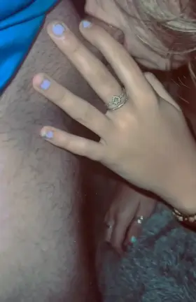 [19] his cock honestly hurts my little throat but I try