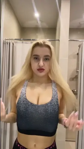 was too horny in the gym..