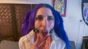 When they drool, it just means their slut mouth is craving cock