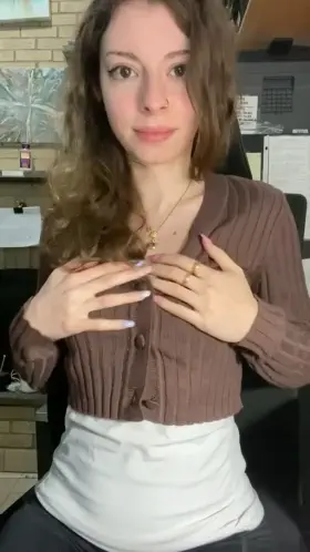 felt sooo risky taking this at work with my office door open