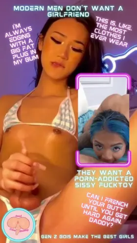 Everyone should have their own personal sissy slut 😁🥴