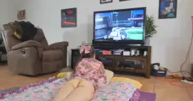 Her ass is so damn plump!