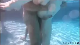 Pool party with the prettiest girls in the neighborhood (gif)