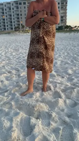 Beach Flashing!!!🏖😘