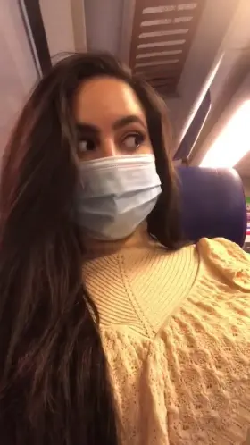 I had a hard time pulling these out on the train..