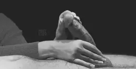 She lets you out, threatens to make you cum with her hour-long 