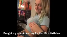 I bought my son a sex toy on his 18th birthday and will teach him how to train it and use it tomorrow… any tips?