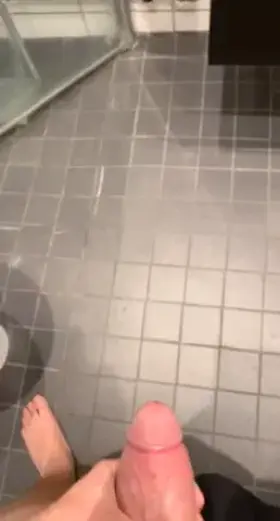 Not precum, but lots of what follows. Imagine that warm tingling feeling in my cock starting to build until it grows so strong that i cant hold it back. Big cumshot.