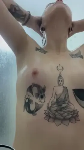 Fuck my tits in the shower, neighbor?