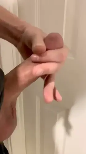 Had to bust a nut in the changing room