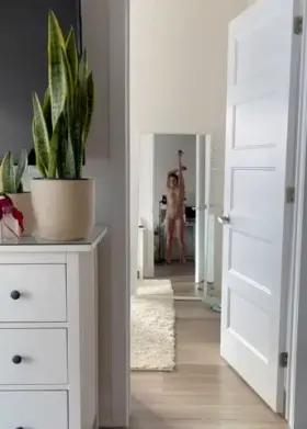 What would you do if you were in that room and saw my reflection in the mirror?