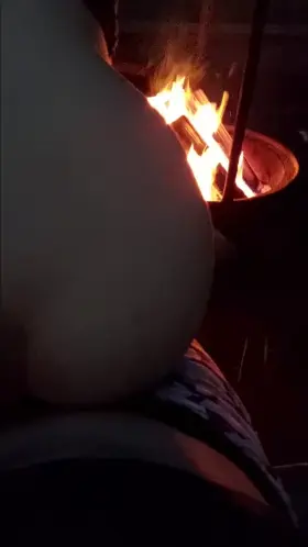 Do you like that fire burning? 😏