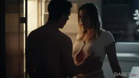 Sensual Teasing in Kitchen - Blair Williams