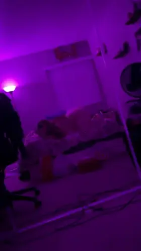 I’m really loving my new light 💡💜🟣