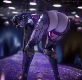 POV: Widowmaker shows you why her ass is #1! (B1YCK)