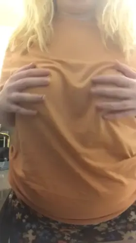 i just love flashing and showing off my cute pale tits!