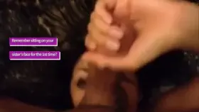 Small face stuffed with balls and trying to stroke me