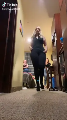 Would you believe me if I told you she is 6'2