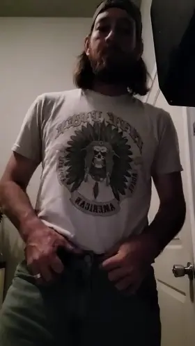 You didn't think I'd keep following you into the bathroom? Well I did.😏