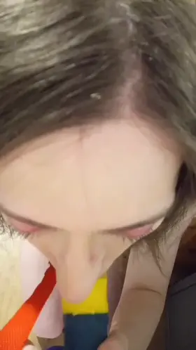 Gave a fwb the keys last week, she made me do some POV blowjobbing last night