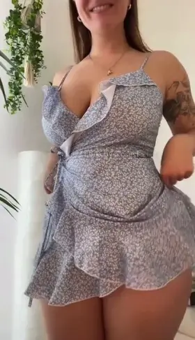 Sundress to undress in 2 seconds! 🏆 Think you can take it off quicker?
