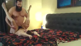 (40s) Hold on tight, boy!