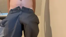 Here’s my thick teen cock for you